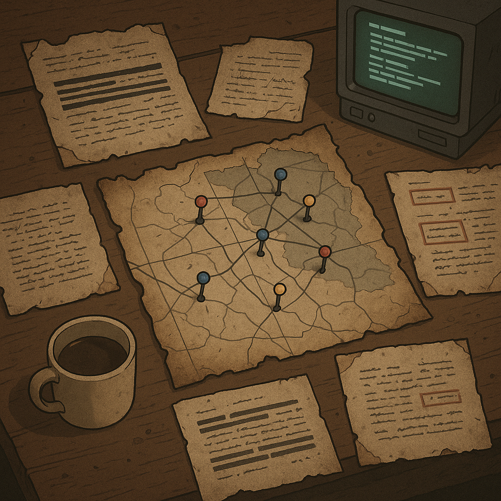 Field Notes Map